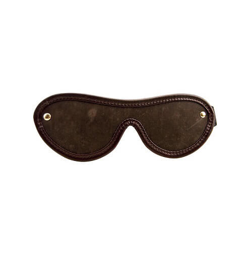 n10102 bound nubuck leather blindfold 1 2