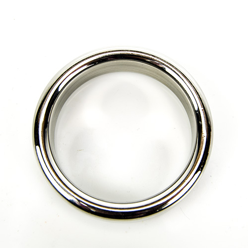 n10462 bound to please metal cock and ball ring 45mm 3