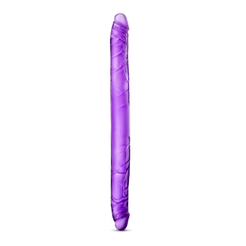 n10843 double dildo 16 inch purple 1