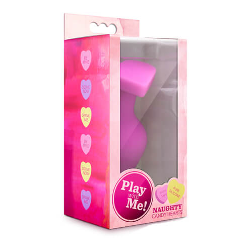 n10864 candy heart butt plug pink 3