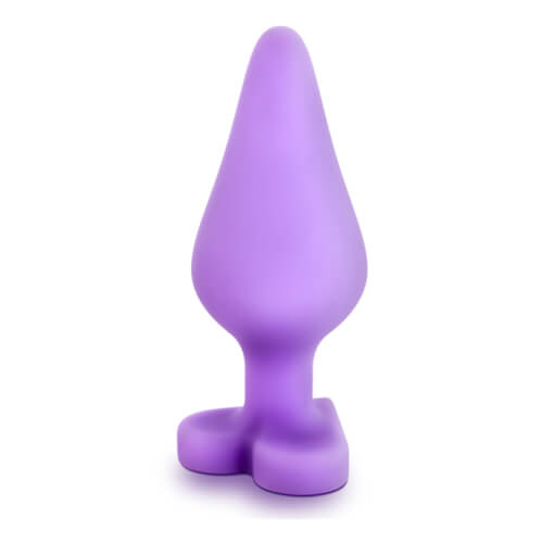n10865 candy heart butt plug purple 2