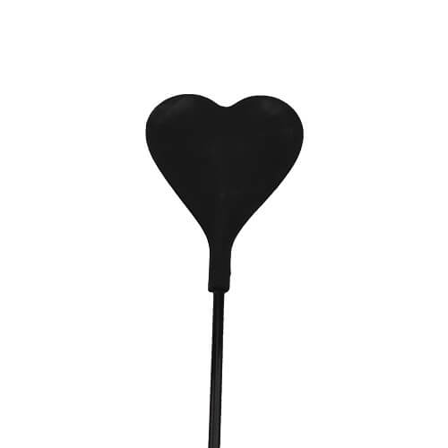 n10963 bound to please silicone heart shaped crop with feather tickler 3