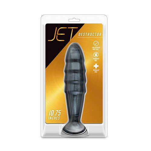 n11084 jet destructor extra large butt plug 9inches 2