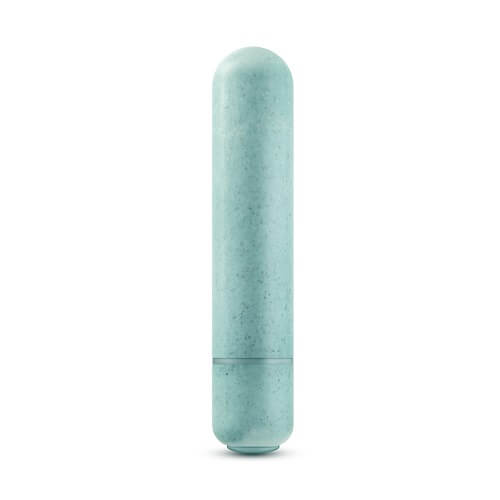 n11235 gaia biodegradable eco bullet vibrator blue 2