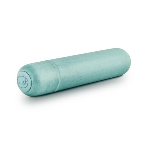 n11235 gaia biodegradable eco bullet vibrator blue 5