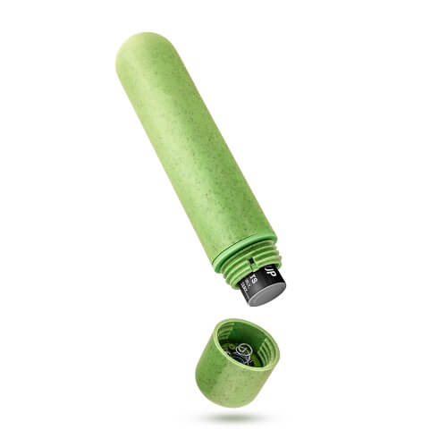 n11236 gaia biodegradable eco bullet vibrator green 4