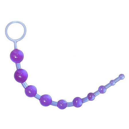 n8442 loving joy anal love beads purple 1