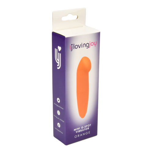 n11399 loving joy mini g spot vibrator orange 5