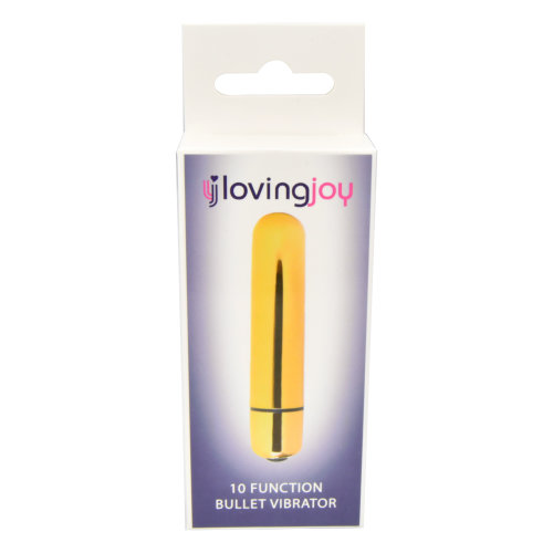 n11411 loving joy 10 function gold bullet vibrator 1 1