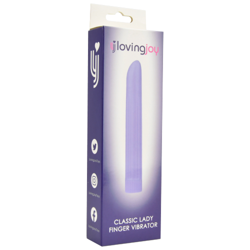 n11433 loving joy classic lady finger vibrator purple 1 1