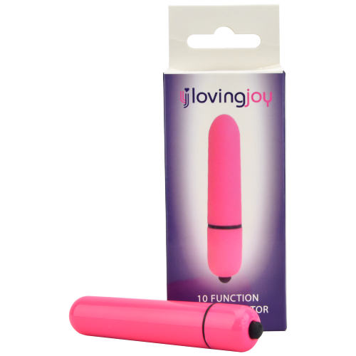 n11435 loving joy 10 function pink bullet vibrator 3