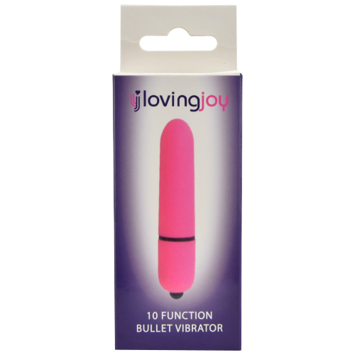 n11435 loving joy 10 function pink bullet vibrator