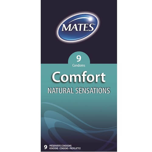n11496 mates comfort natural condoms 9pack 1