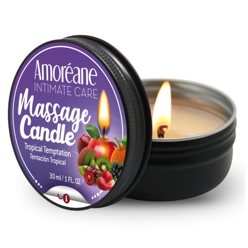 n11652 amoreane massage candle tropical temptation