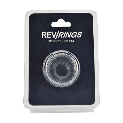 n11619 rev rings stretchy cock ring pkg