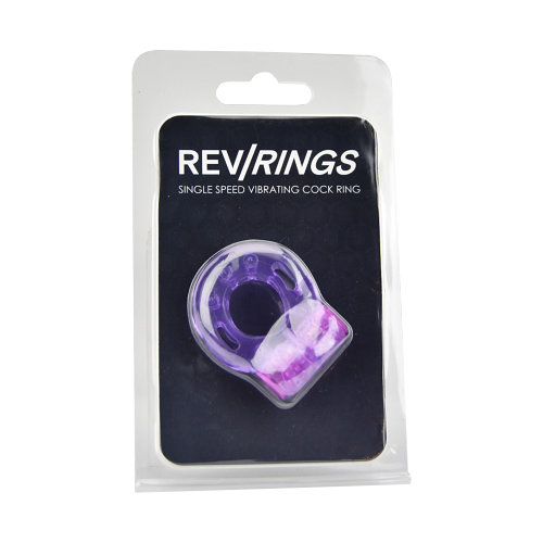 n11622 rev rings single speed vibrating cock ring pkg