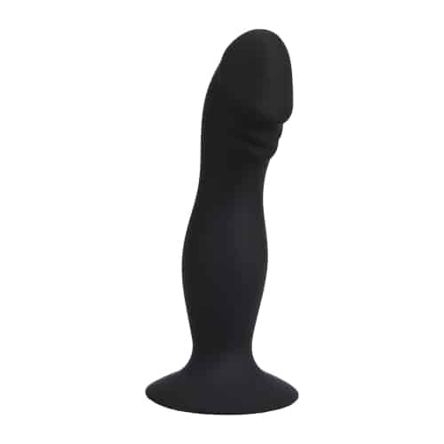 n10438 loving joy 6 inch silicone dildo with suction cup blk 2