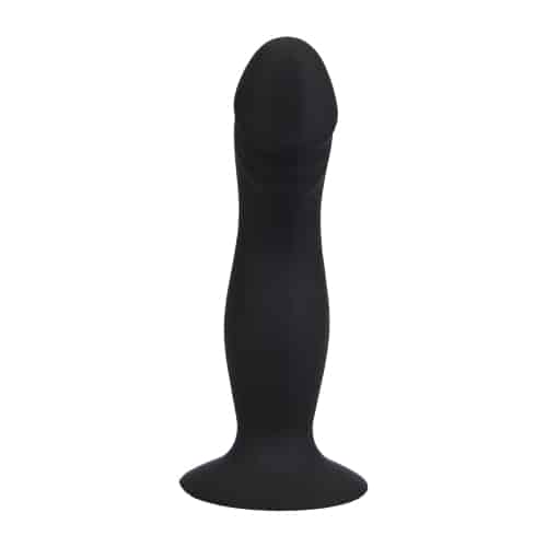 n10438 loving joy 6 inch silicone dildo with suction cup blk 4
