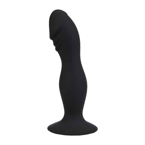 n10438 loving joy 6 inch silicone dildo with suction cup blk