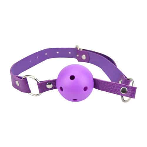 n11589 loving joy beginners bondage kit purple 8 piece ball gag