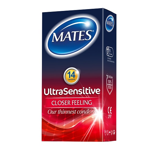 n11727 mates ultra sensitive condom 14pack 1