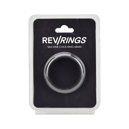 n11614 rev rings silicone cock ring 42 mm pkg