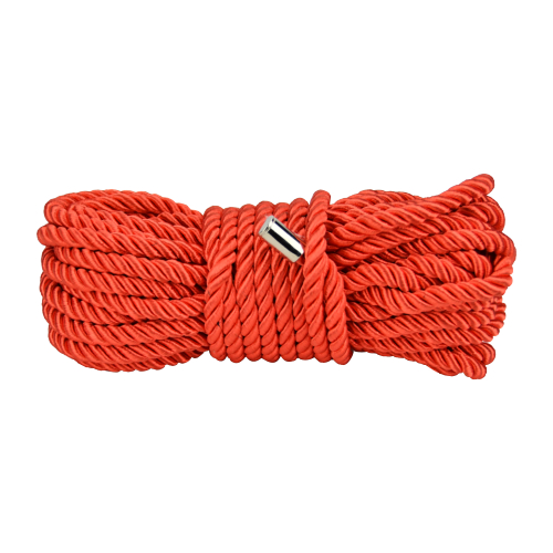 n11715 bound to please silky bondage rope red 10m 1
