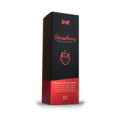 n11818 intt massage gel strawberry flavour 1