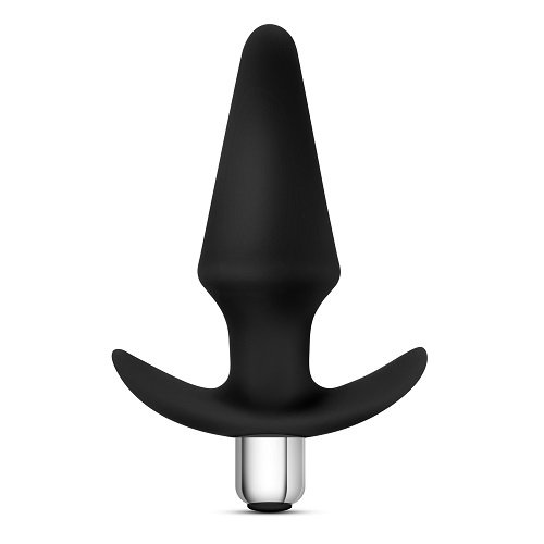 n11866 luxe discover butt plug black 1