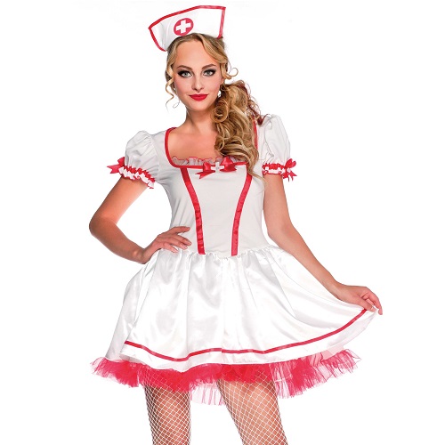 n11919 leg avenue naughty nurse costume 1