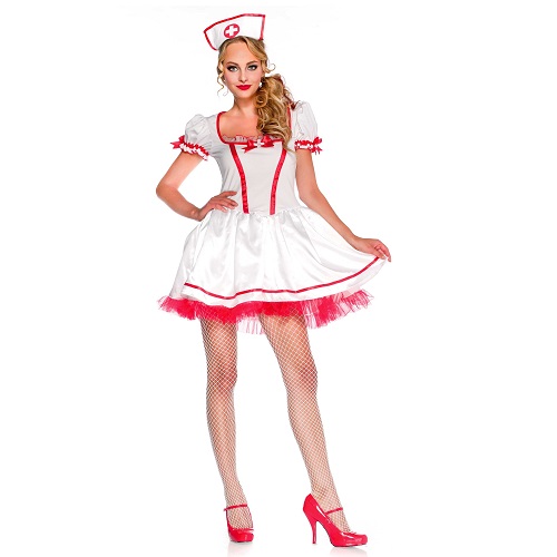 n11919 leg avenue naughty nurse costume 2