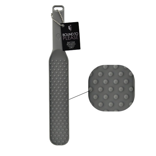 n11852 bound to please silicone spanking paddle grey 4
