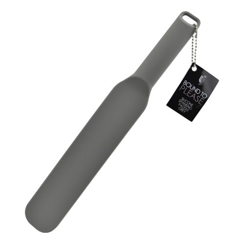 n11852 bound to please silicone spanking paddle grey