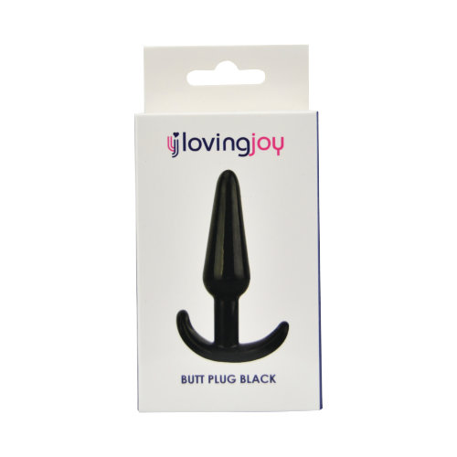 n11856 loving joy butt plug black pkg