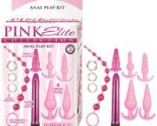 n12113 pink elite collection anal play kit 1