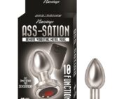 n12114 ass sation remote vibrating metal butt plug 1