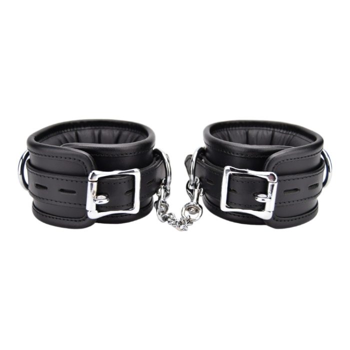 n12266 bound leather ankle restraints 3