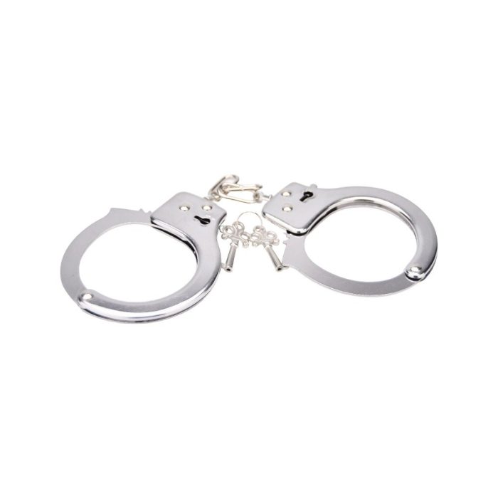 n12139 bound to play heavy duty metal handcuffs 2