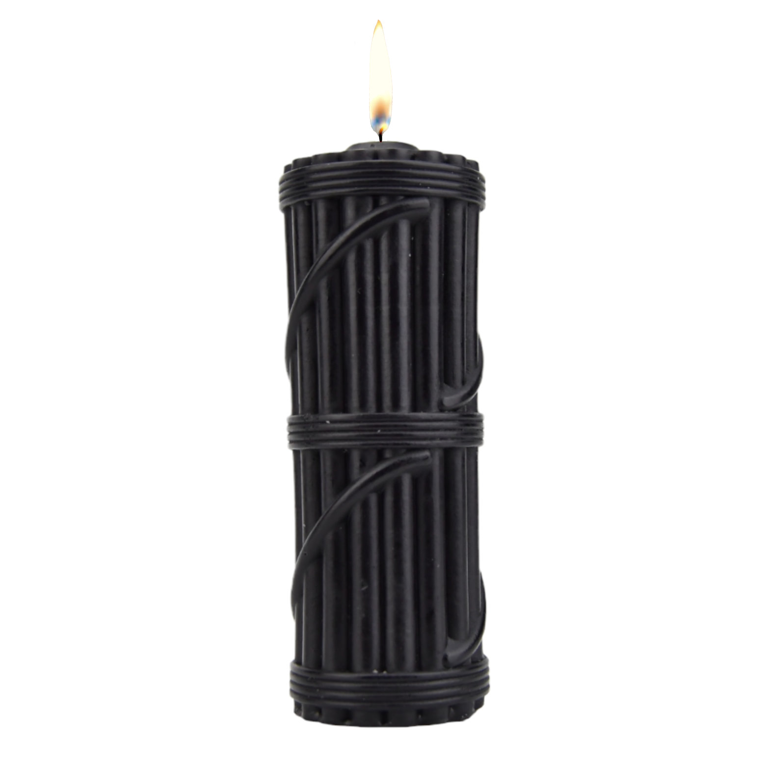 n12143 bound to play hot wax candle black