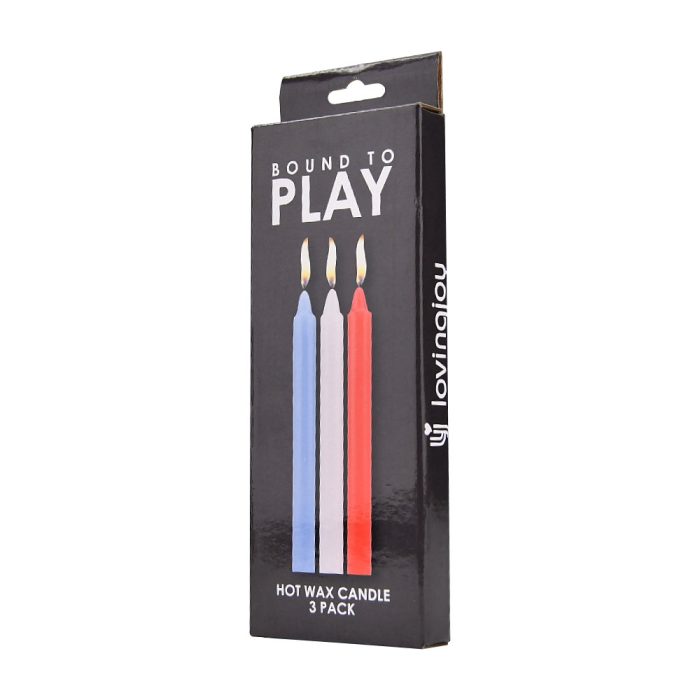 n12142 bound to play hot wax candles 3 pack pkg 2