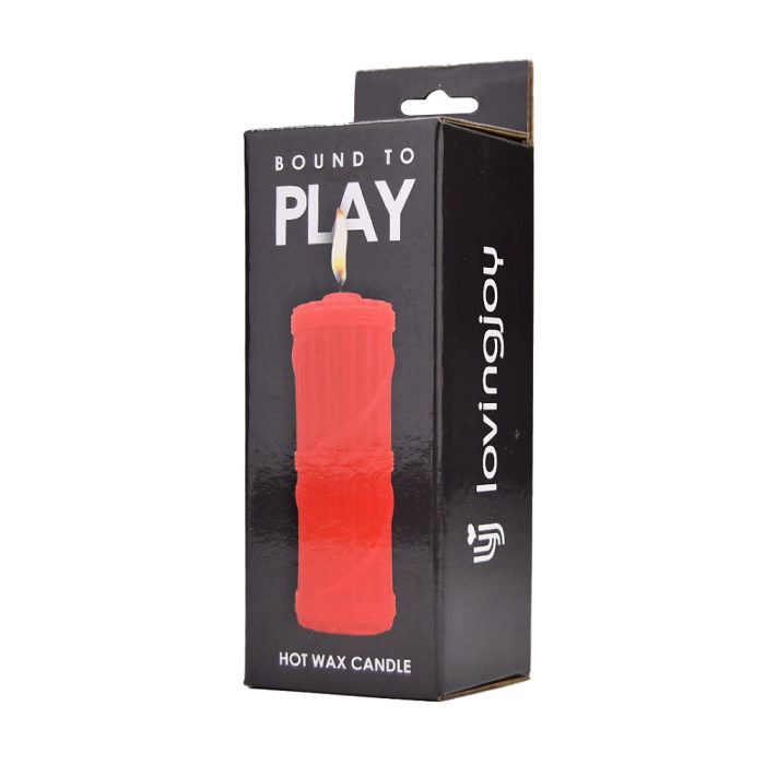 n12144 bound to play hot wax candle red pkg 2
