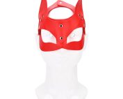 n12284 bound to play kitty cat face mask red