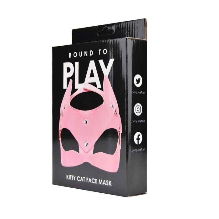 n12285 bound to play kitty cat face mask pink pkg 2