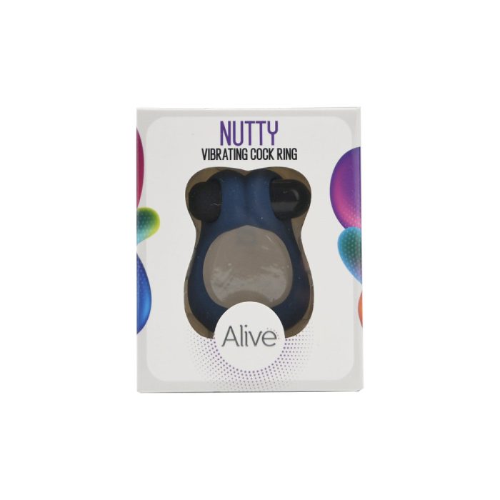 n12386 alive nutty vibrating cock ring pkg