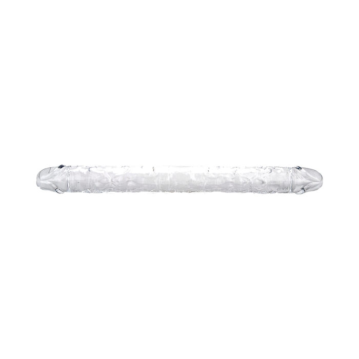 Loving Joy 18 Inch Double Ended Dildo Clear - Image 3