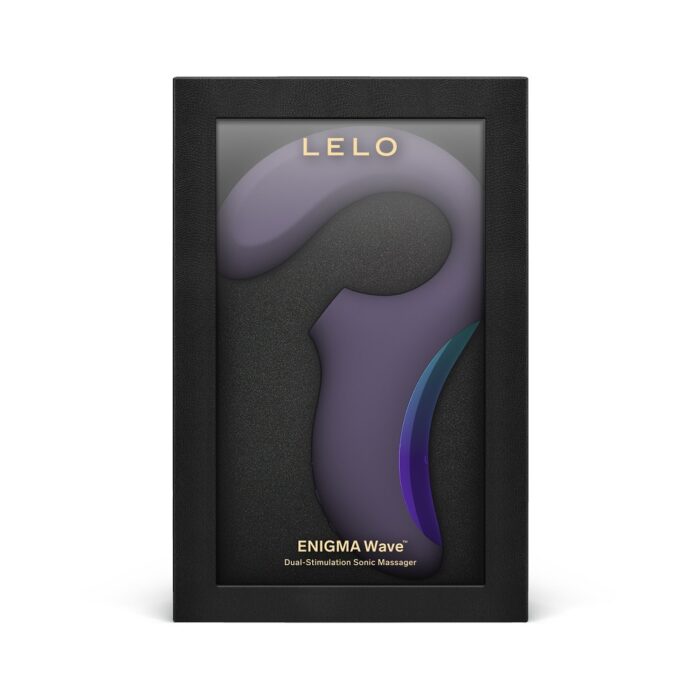 LELO Enigma Wave Dual Stimulation Sonic Massager Cyber Purple - Image 4