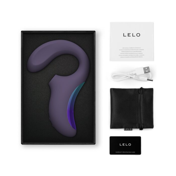 LELO Enigma Wave Dual Stimulation Sonic Massager Cyber Purple - Image 5