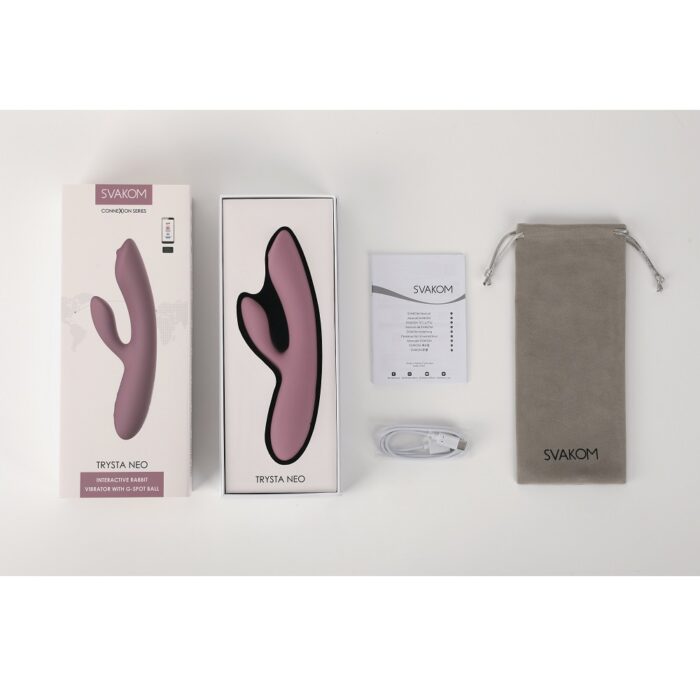 Svakom Trysta Neo Targeted Rolling G-Spot Rabbit Vibrator - Image 9