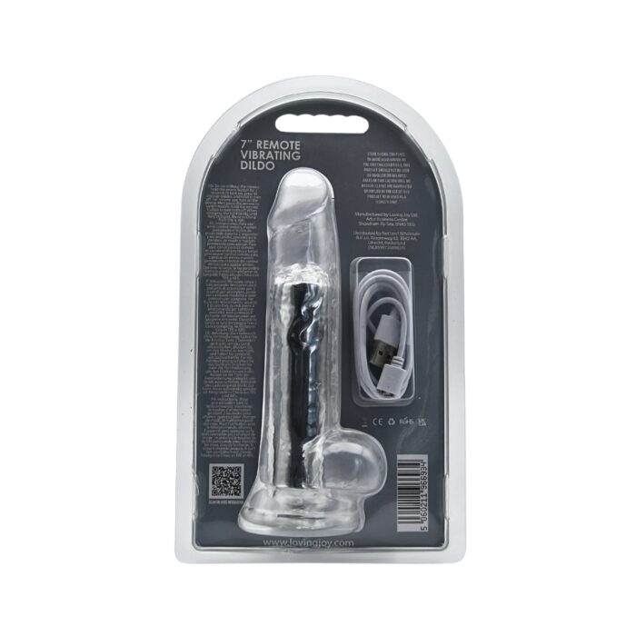 Loving Joy 7 Inch Remote Vibrating Dildo - Image 11