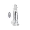 Loving Joy 8 Inch Remote Vibrating Dildo - Image 3